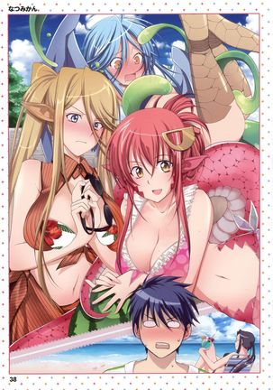 Monster Musume no Iru Nichijou -Everyday Life with Monster Girls- ANOTHER CREATOR VISUAL FAN BOOK - Page 38