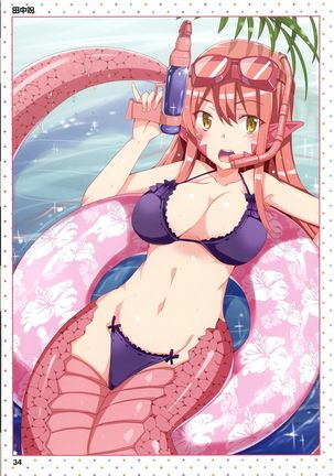 Monster Musume no Iru Nichijou -Everyday Life with Monster Girls- ANOTHER CREATOR VISUAL FAN BOOK - Page 34