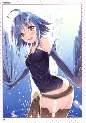 Monster Musume no Iru Nichijou -Everyday Life with Monster Girls- ANOTHER CREATOR VISUAL FAN BOOK - Page 36