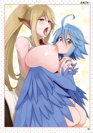 Monster Musume no Iru Nichijou -Everyday Life with Monster Girls- ANOTHER CREATOR VISUAL FAN BOOK - Page 35