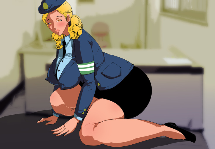 熟女の婦警がむちむちでエロかったので催眠かけて膣内射精してきました。