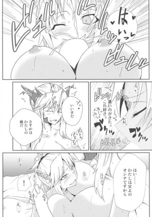 Reiju o Motte Meizuru Mordred Oppai Ookiku Nare Page #14