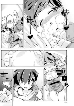 Koi no Tsurizao de Tsurarete Shimata Ranma ga Ryouga to Nyan Nyan suru Manga Page #27