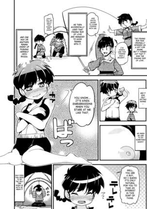 Koi no Tsurizao de Tsurarete Shimata Ranma ga Ryouga to Nyan Nyan suru Manga Page #2