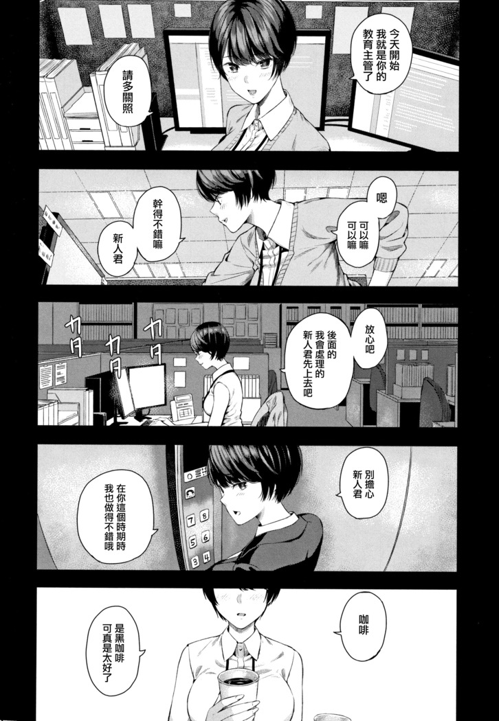 Kanojo to Boku no Kouhai no Hanashi. ch.1-3
