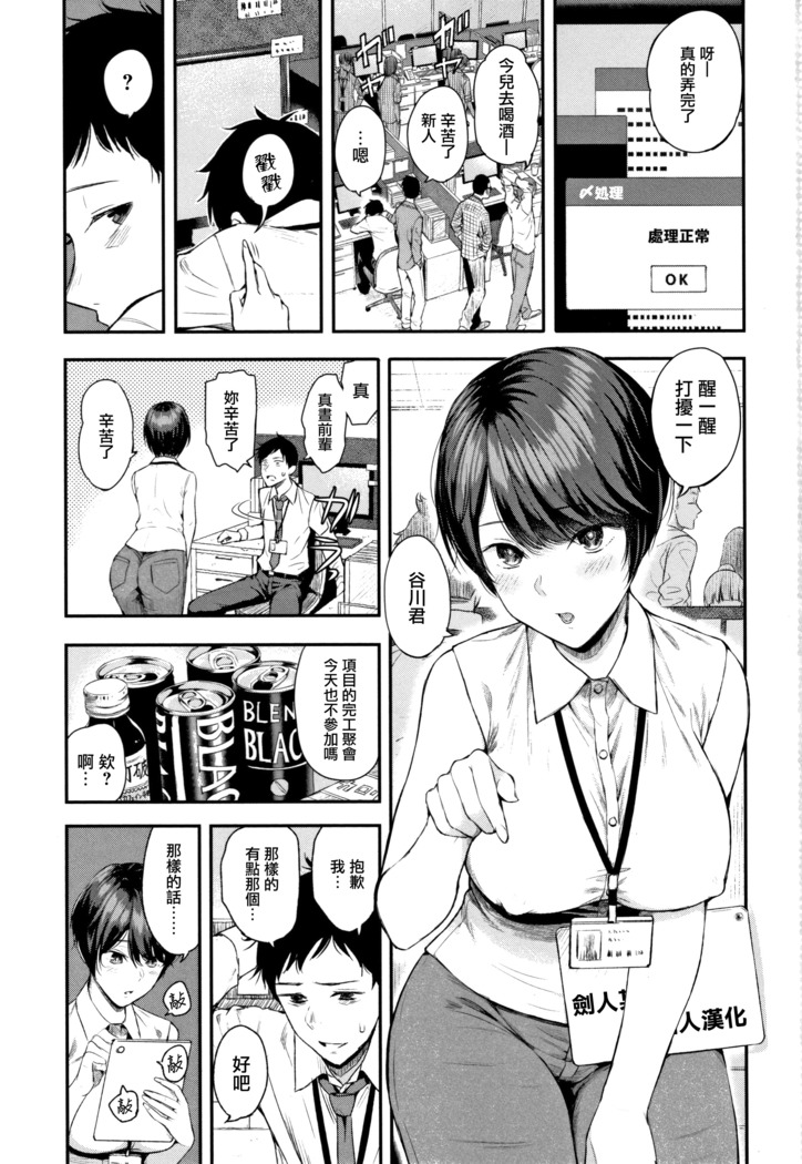 Kanojo to Boku no Kouhai no Hanashi. ch.1-3