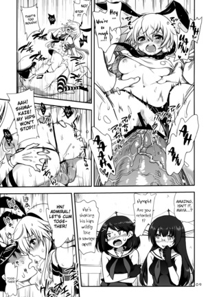 a hack aim you Shimakaze・Choukai no Daisakusen! Maya-sama o Kaijuu seyo!! Page #8