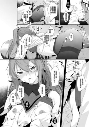 UMP45 no Chippai ga Mitakunaru Hon | UMP45的鋼板想要玩賞 - Page 8