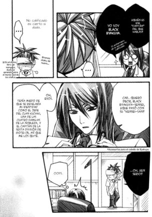 Byakuya Sensei to Renji-kun.