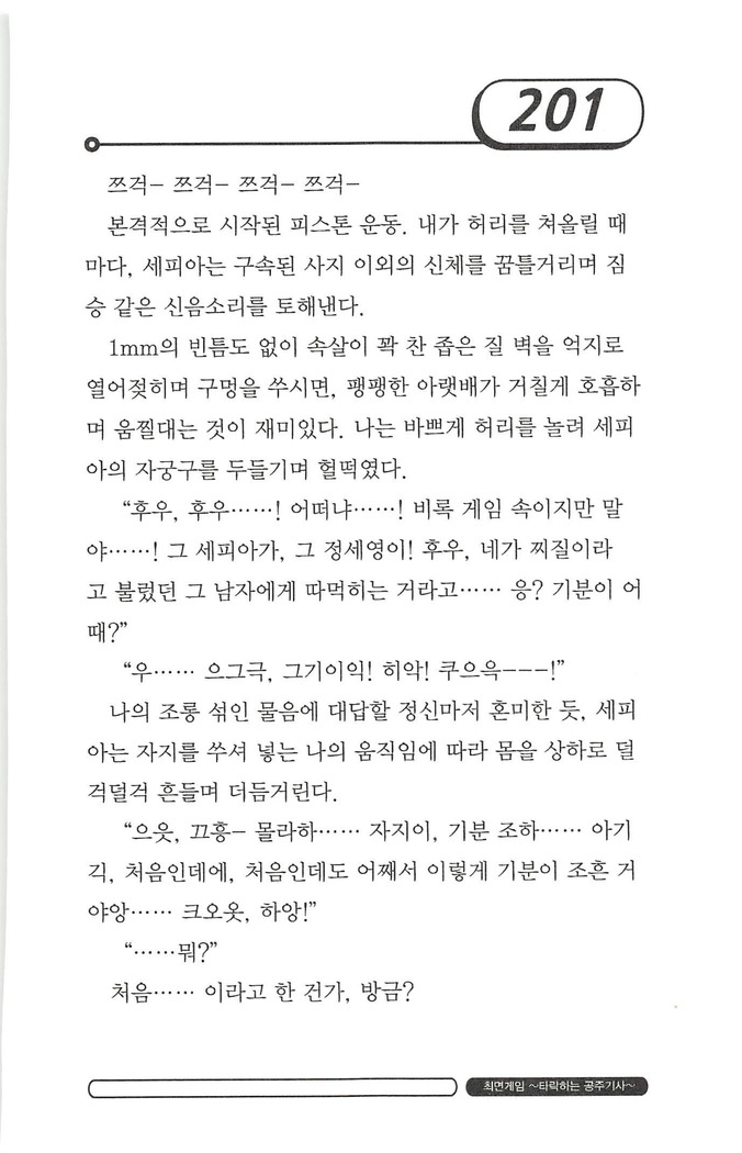 최면게임 - 타락하는 공주기사