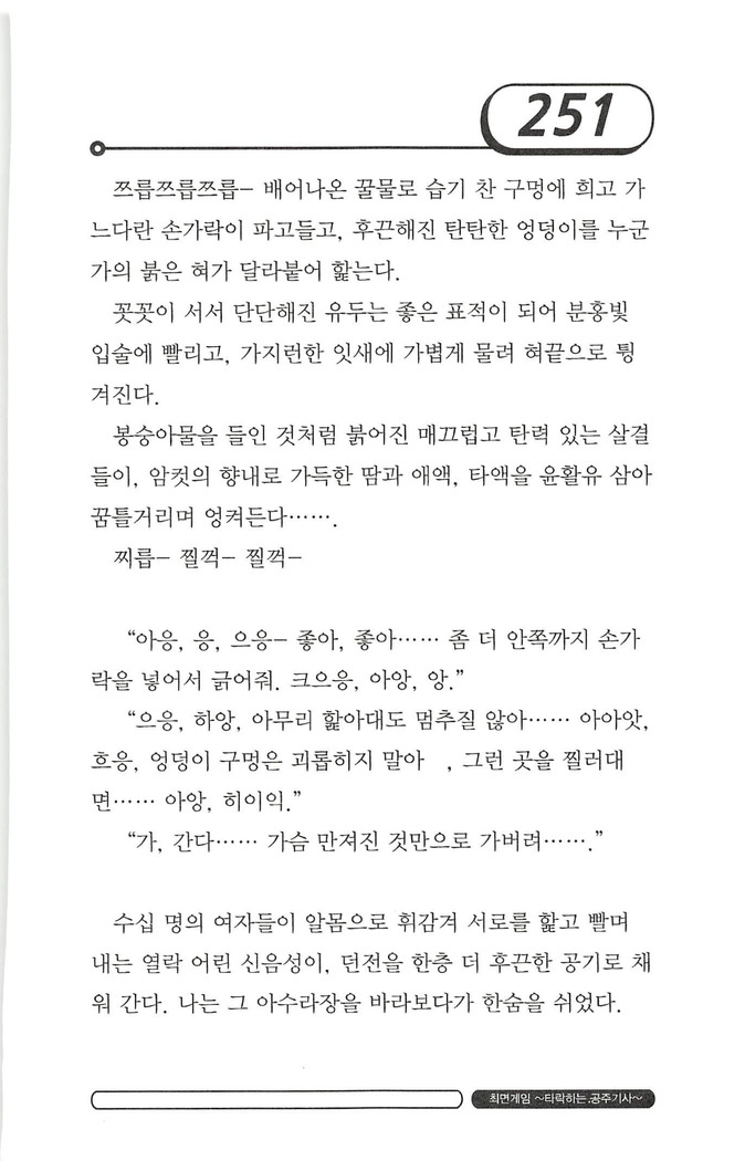 최면게임 - 타락하는 공주기사