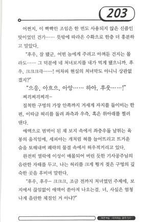 최면게임 - 타락하는 공주기사 - Page 207