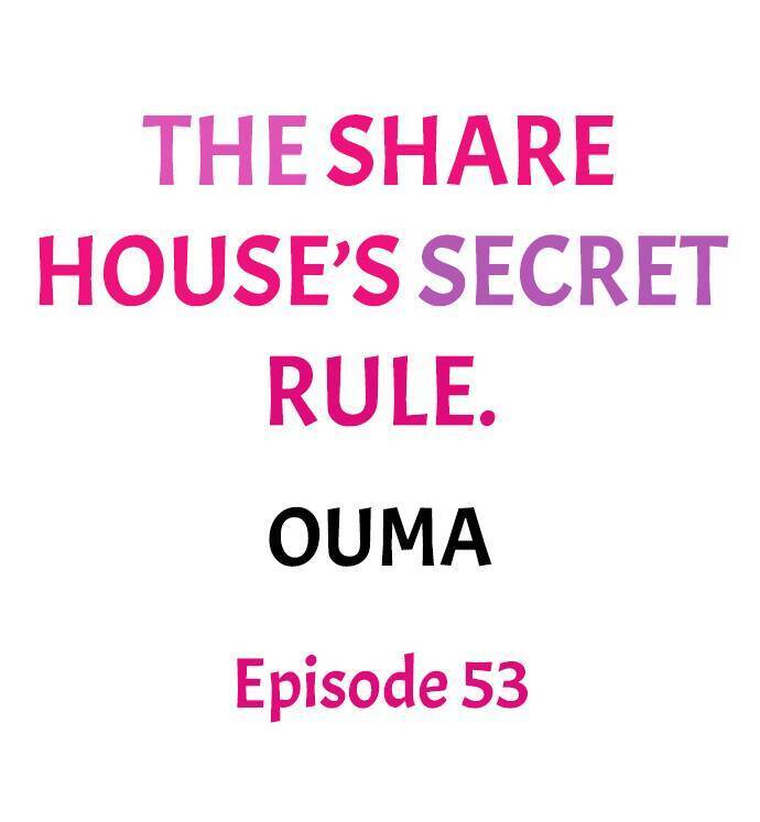 The Share House’s Secret Rule