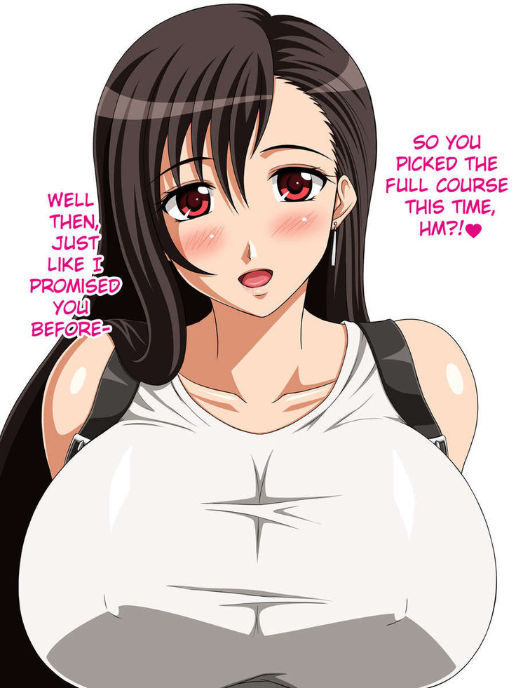 Soap-Girl Tifa and Flirting
