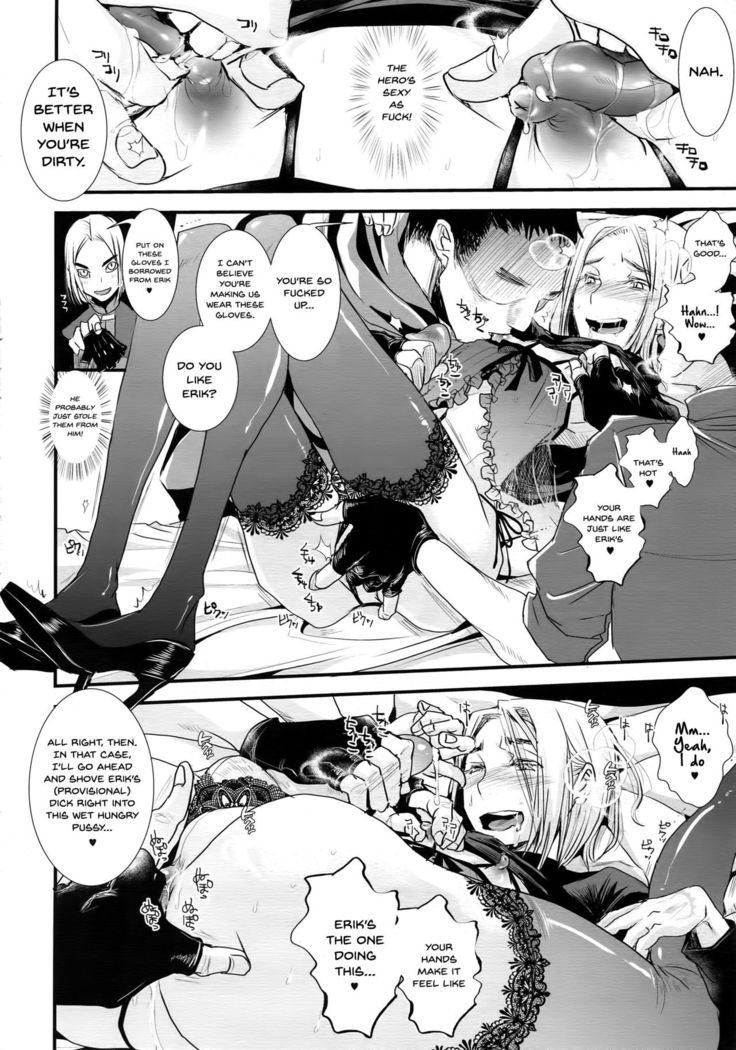 Sekai o Sukutta Yuusha-sama ga Dosukebe Mesu Bitch datta Ken