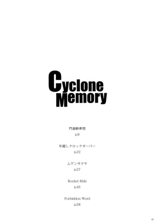Cyclone Memory Page #2