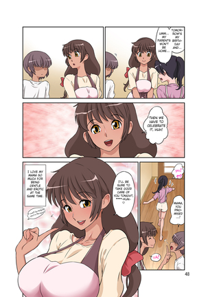 Sewayaki Mama, Musuko ni Hamerareru. Page #48