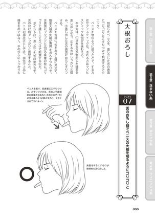 フェラチオ完全マニュアル イラスト版……フェラテク! - Page 69