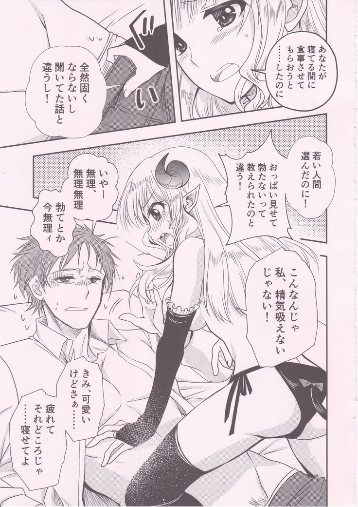 Ponkotsu Succubus-san ga Otsukare Ryman to Rokuga Shouka