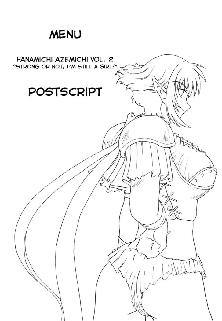 Hanamichi Azemichi Vol. 2 "Tsuyokute mo On'nanoko Nandaka-ra" | Strong or Not, I Am Still a Girl