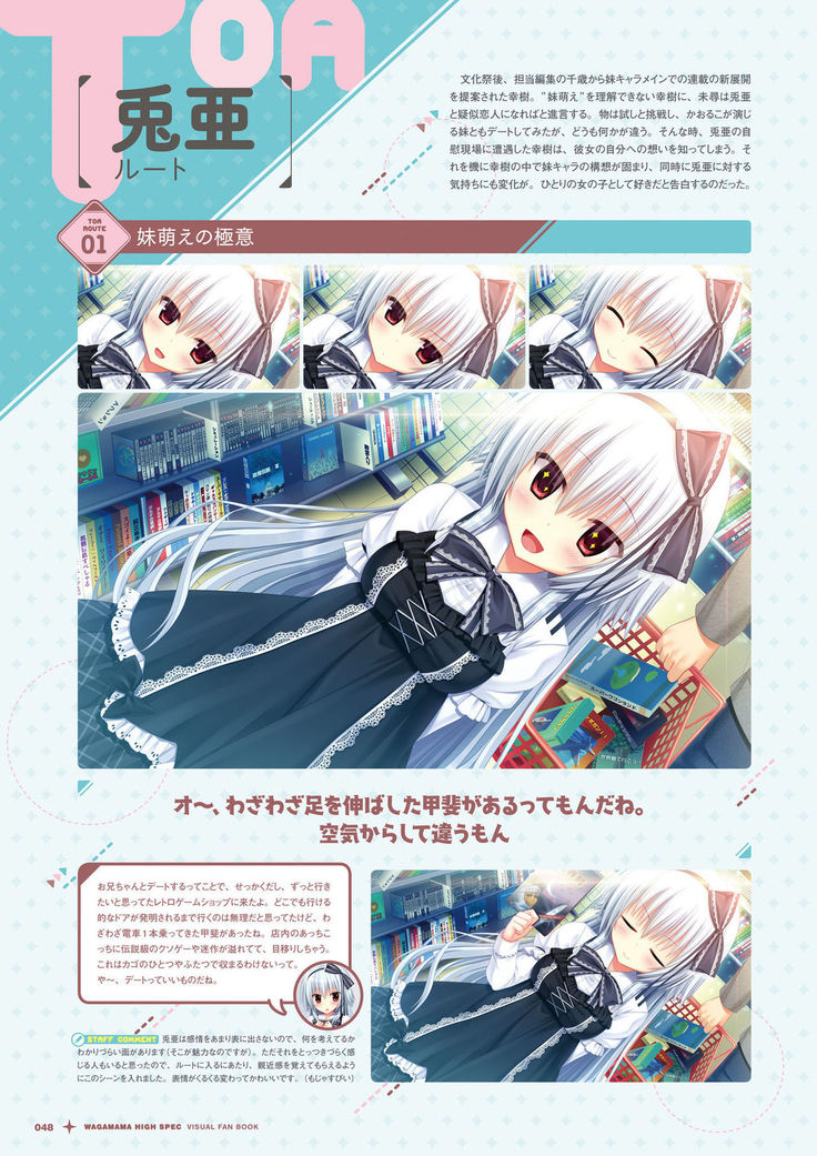 ワガママハイスペック　ビジュアルファンブック