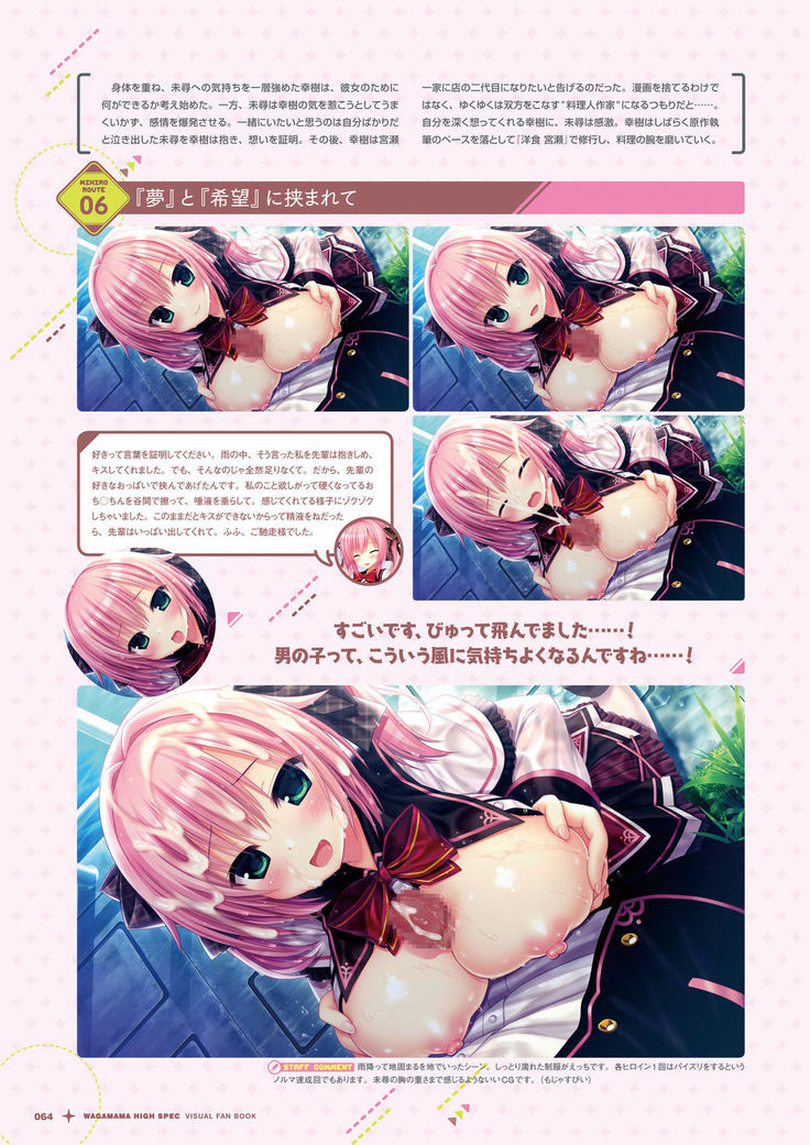 ワガママハイスペック　ビジュアルファンブック