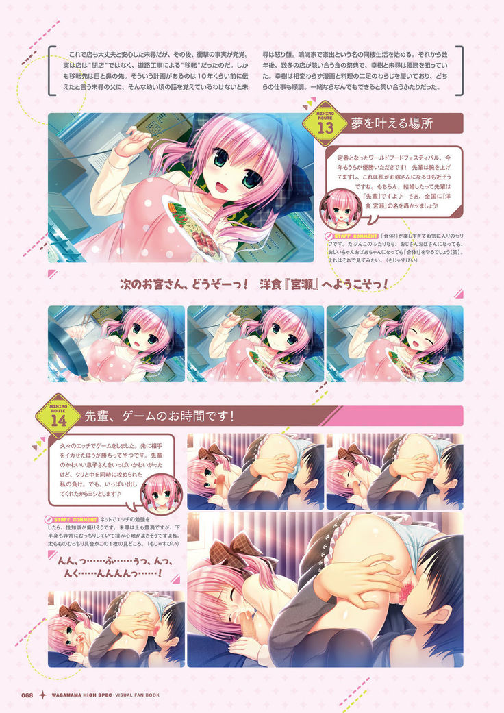 ワガママハイスペック　ビジュアルファンブック