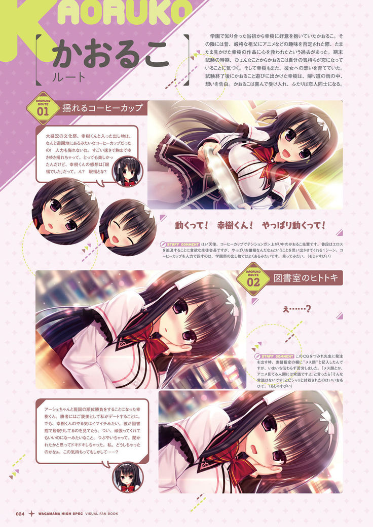 ワガママハイスペック　ビジュアルファンブック