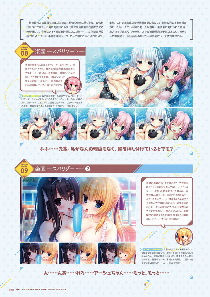 ワガママハイスペック　ビジュアルファンブック