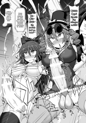 Gensoukyou Futanari Chinpo Wrestling Ecstasy 2 - Marisa and Koishi vs Joon and Shion Page #26