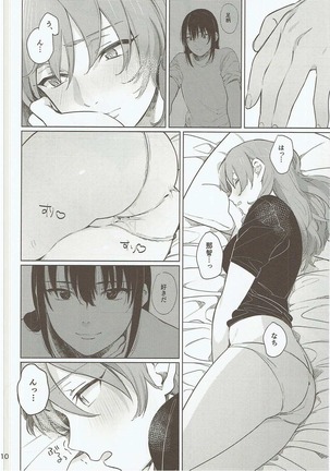 Osake ni Tayoranakya Sex no Hitotsu mo Manzoku ni Dekinai. Page #9