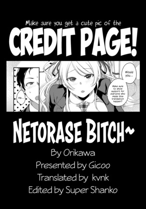 Netorase Bitch ~Kareshi no Tame ni Hoka no Otoko de Ikikuruu Joshikousei.~ Page #33