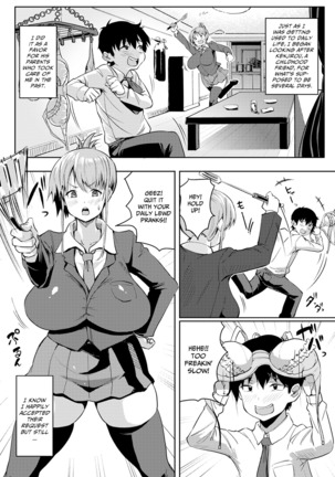 Onee-chan Ecchi na Ko wa Karai Dakara ne! | Onee-chan Hates Naughty Boys! Page #3