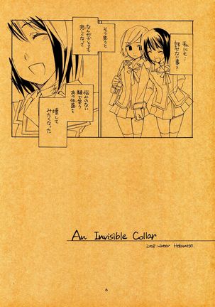 An Invisible Collar Page #6