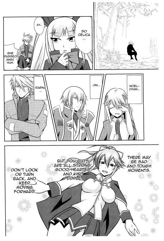 BlazBlue Ragna x Celica Hentai Doujinshi by Fisel from REVELLIUS team