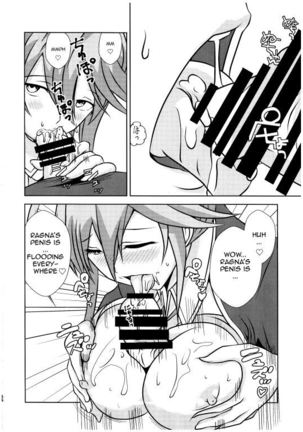 BlazBlue Ragna x Celica Hentai Doujinshi by Fisel from REVELLIUS team Page #6