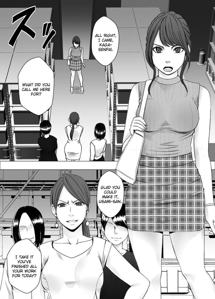 Ki ga Tsuyoi Joshi Announcer ga Kutsujoku ni Taerarenaku Naru made Les Ijime Hen | A Strong-willed Announcer Was Disgraced Until She Couldn't Endure