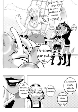 Nami & Robin: Hypnosis Pirata  (Spanish] Reyfollador Page #3