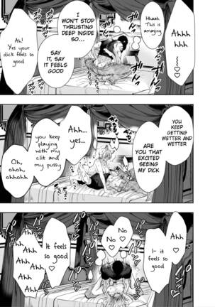 Muttsuri Akazukin-kun Kara wa Nige Rarenai | I Can't Escape From Mr. Naughty Red Riding Hood Page #50