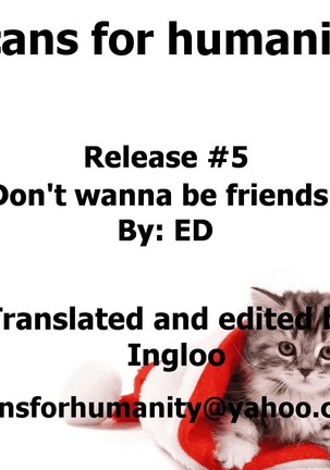 Tomodachi ja iya! | Don't wanna be friends! Page #31