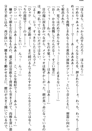 Maou no Kuse ni Namaiki da! 2: Kondo wa Seisen da! Page #234