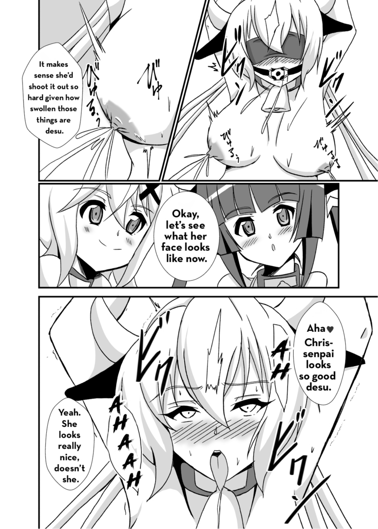 Kouhai-tachi ga Bakunyuu Senpai o Sakunyuu Choukyou Shitemita