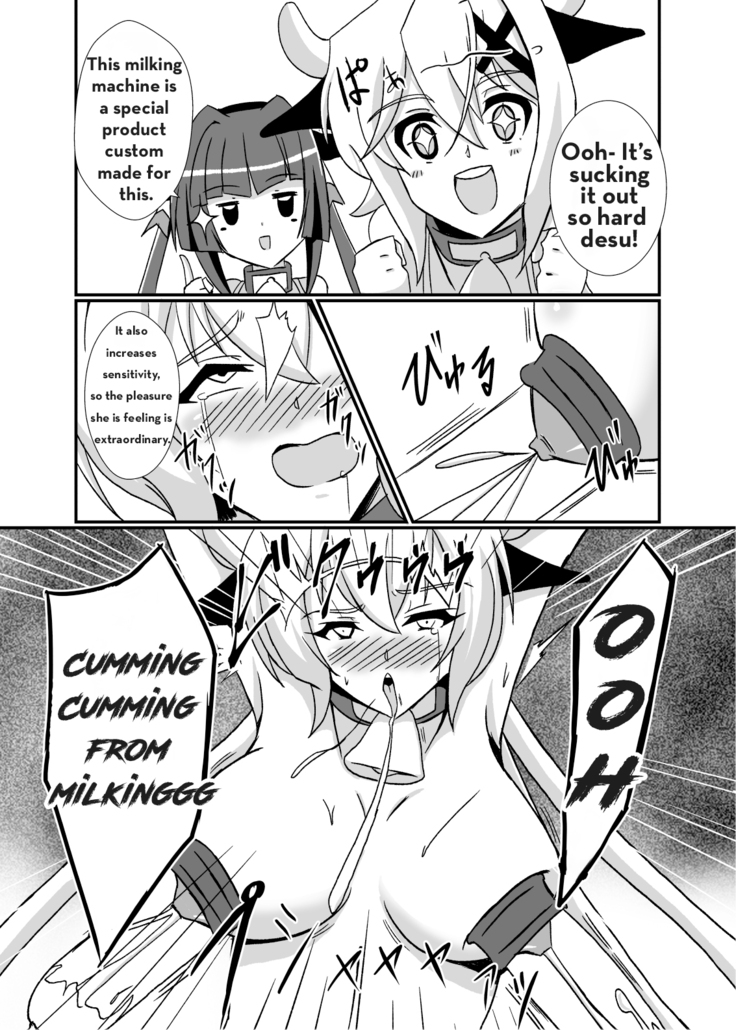 Kouhai-tachi ga Bakunyuu Senpai o Sakunyuu Choukyou Shitemita