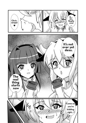 Kouhai-tachi ga Bakunyuu Senpai o Sakunyuu Choukyou Shitemita - Page 14