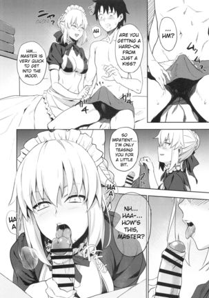 Chaldea Soap SSS-kyuu Gohoushi Maid - Page 7