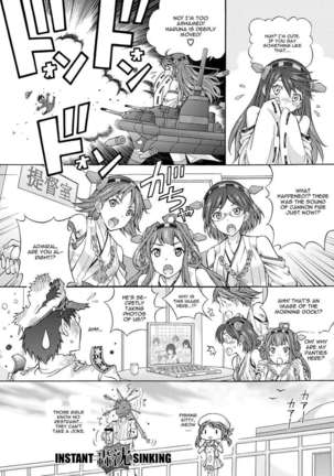 Kancolle Battleship Haruna Teitoku no Sessou no nai Shuhou wa Haruna ni Omakase Kudasai Page #17