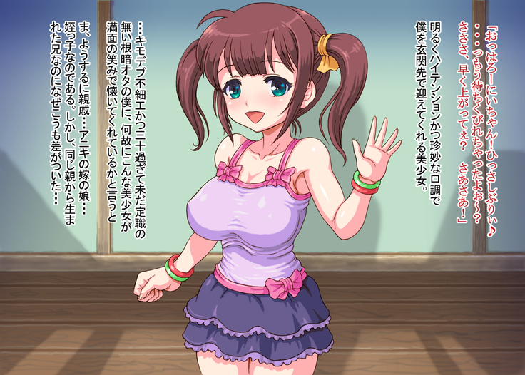 Hatsuikuzakari na Kyonyuu no Meikko o Tenazuke Inran Choukyou Suru Dokushin Oyaji