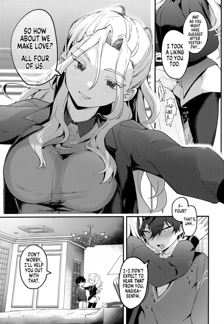 Jun Igai Nyota 2 | If Everyone Except Jun Was Turned Into a Girl Ch.2