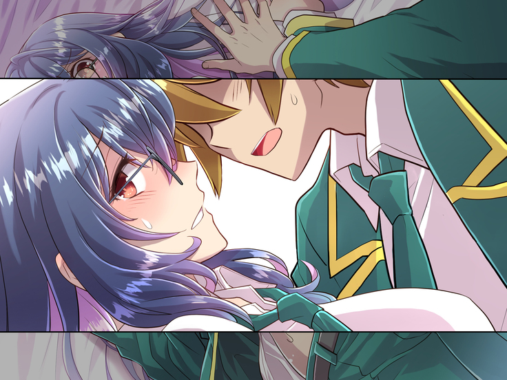 Noroi De Nyotaika Shita Megane de Noppona Ore Ga Namaiki Kouhai to H Suru Koto ni Natta Koto no Tenmatsu