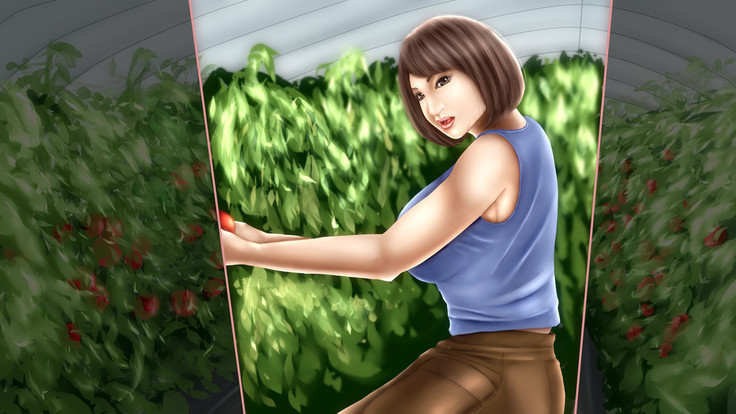 Akiko, Tomato Farmer